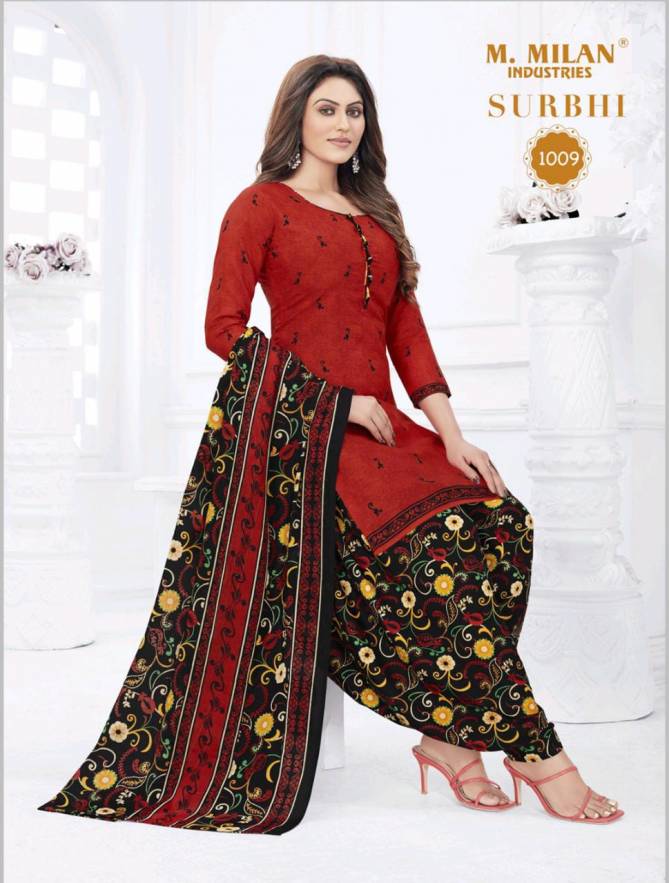 M Milan Surbhi 1 Bandhani Ethnic Wear Cotton Ready Made Regular Wear Dress Collection